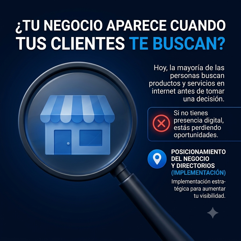2. Posicionamiento del Negocio y Directorios (Implementación)
