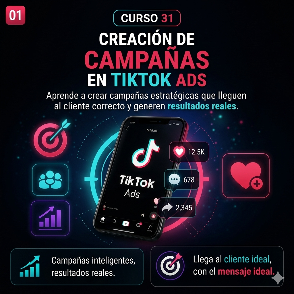 31. Creación de Campañas en Tiktok Ads ( Curso )