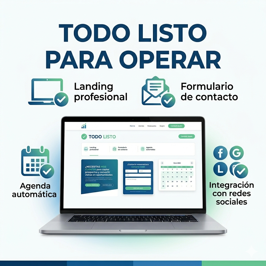 16. Landing Page Inicial ( Implementación )