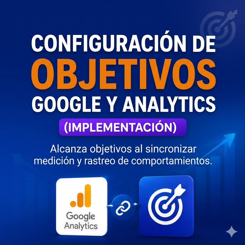 12. Configuración de Objetivos Google y Analytics ( Implementación )