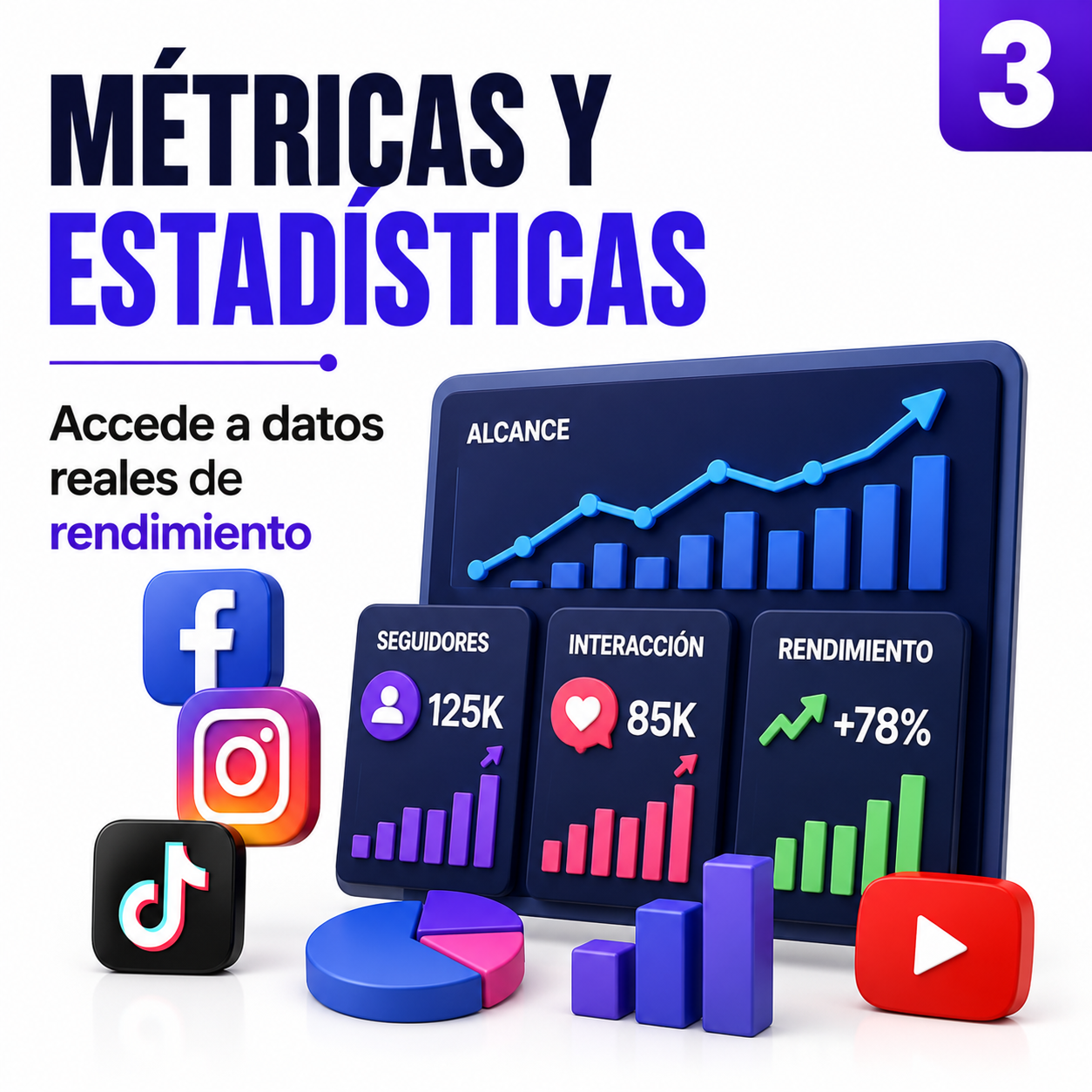 7. Activación Activos digitales en facebook, tiktok, instagram y youtube ( Curso )