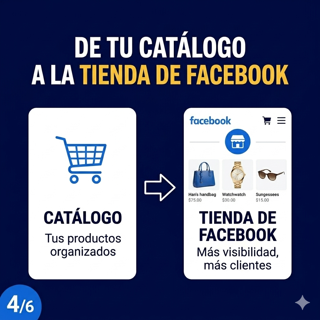 27. Conexión de tu Catálogo a la Tienda de Facebook para atraer clientes potenciales ( Curso )