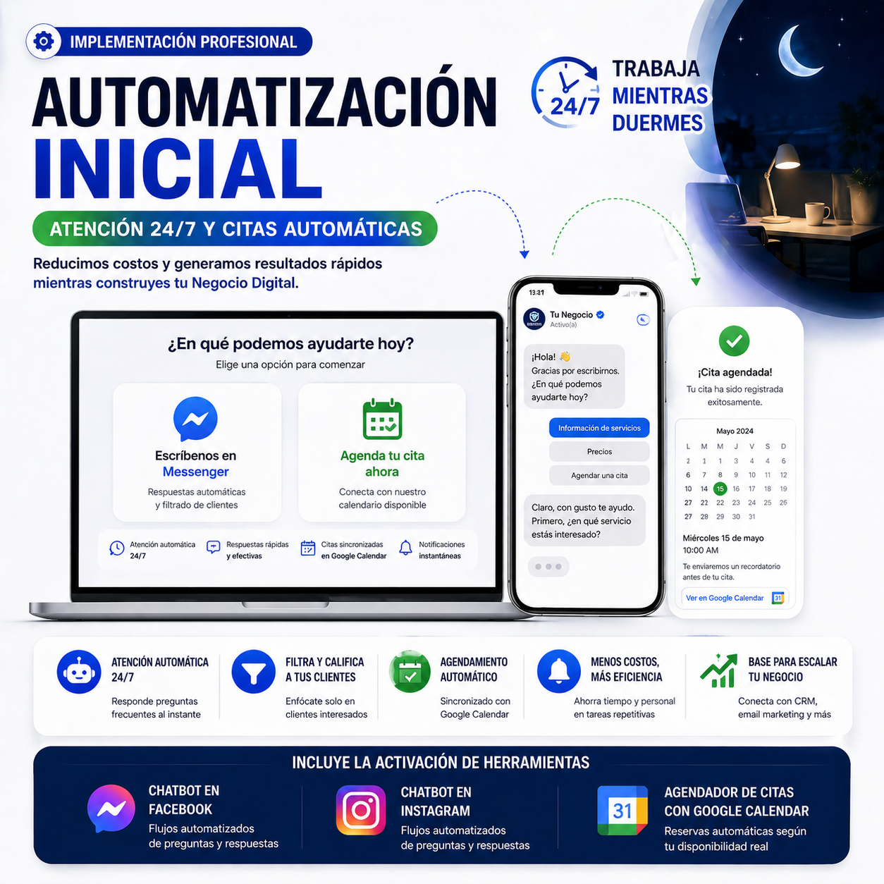 4. Automatización Inicial ( Implementación )