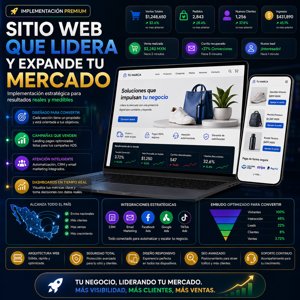 22. Dominio del Mercado ( Implementación )