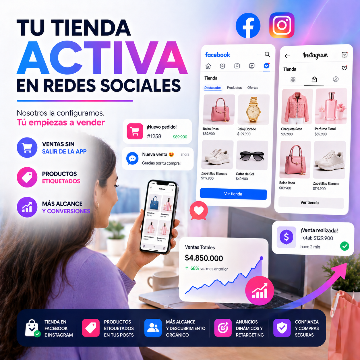 28. Conexión de tu Catálogo a la Tienda de Facebook para atraer clientes potenciales ( Implementación )