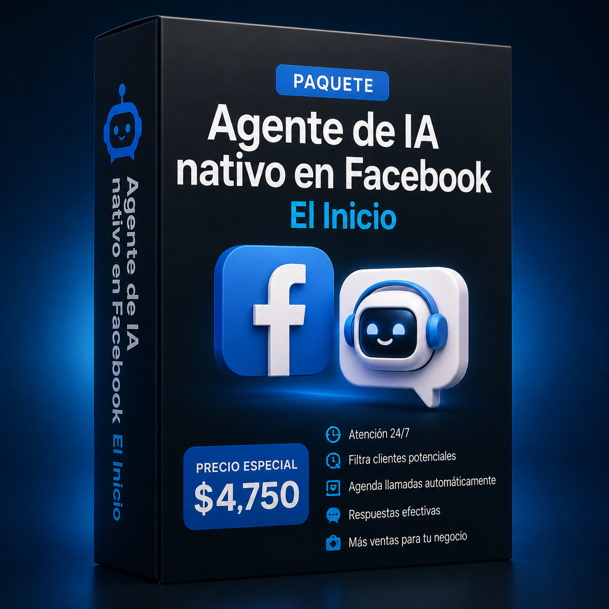 42. Agente de IA nativo en Facebook El Inicio