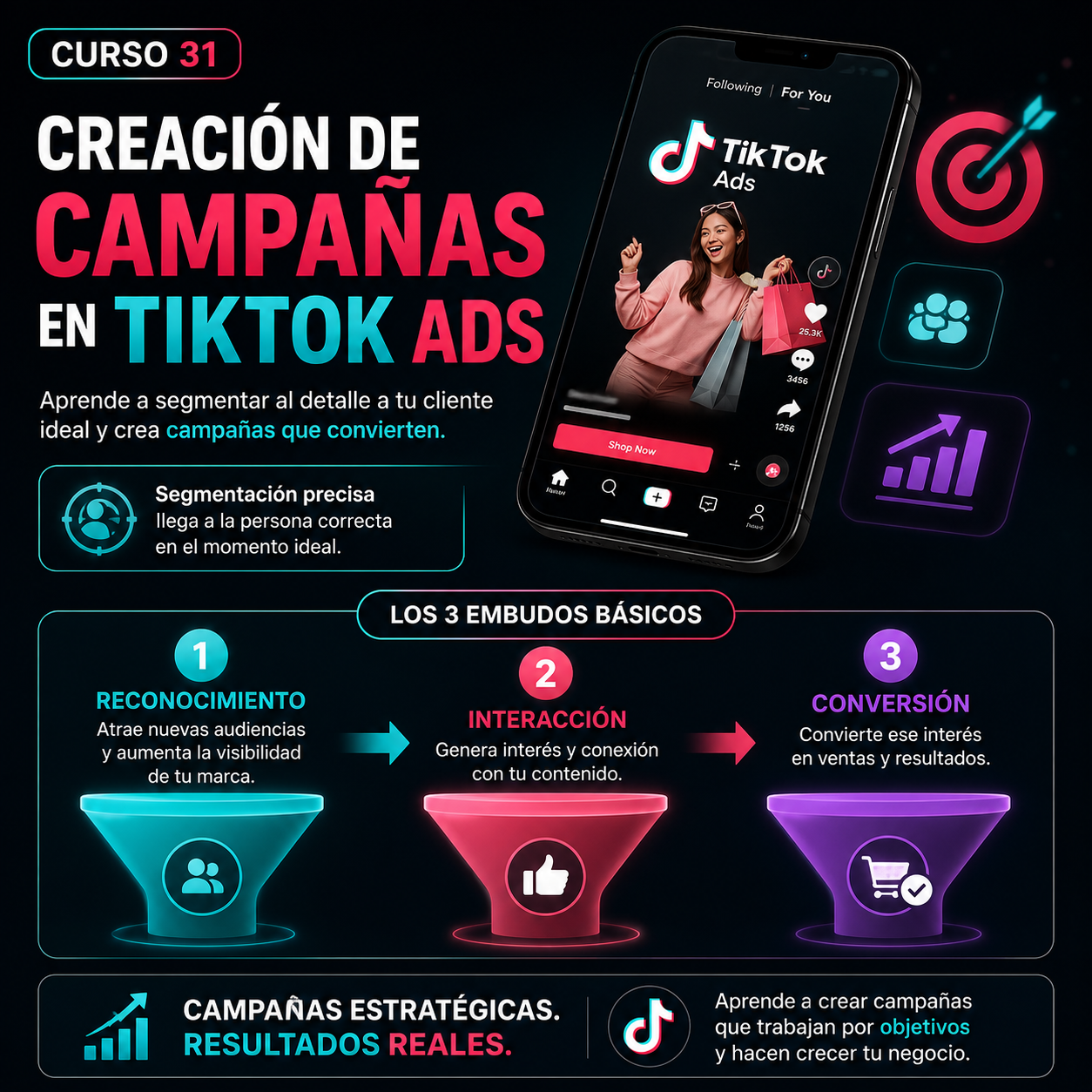 31. Creación de Campañas en Tiktok Ads ( Curso )