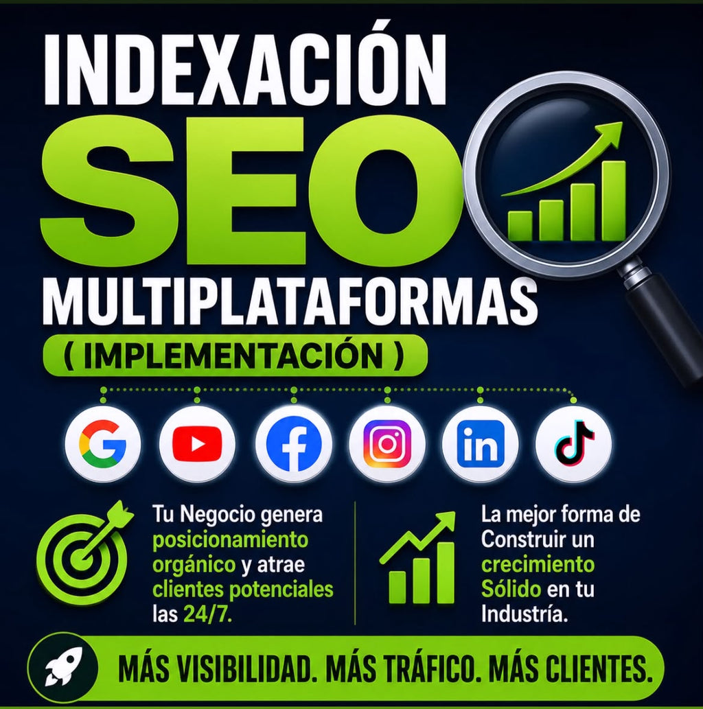 6. Indexación SEO Multiplataformas ( Implementación )