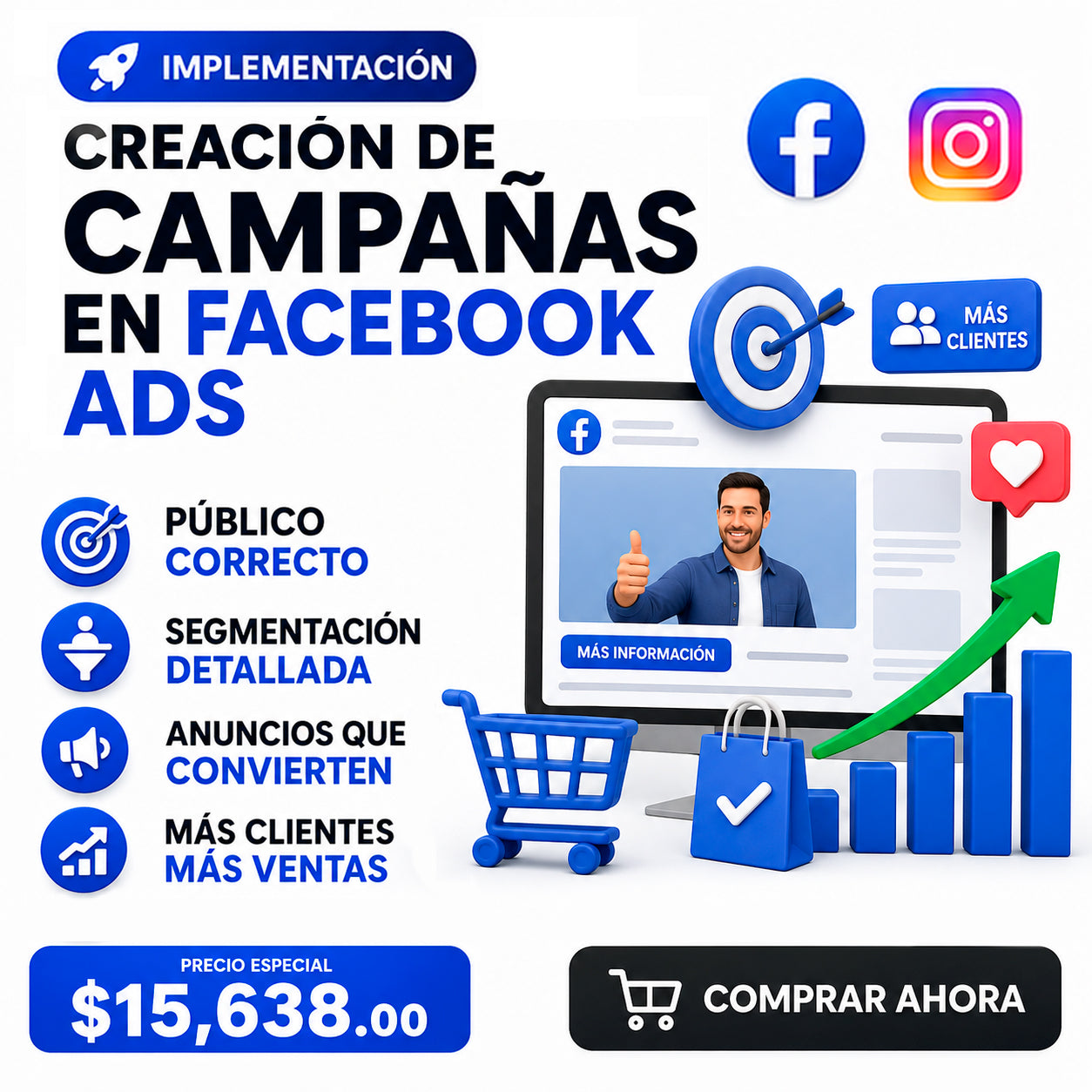 34. Creación de Campañas en Facebook Ads ( Implementación )