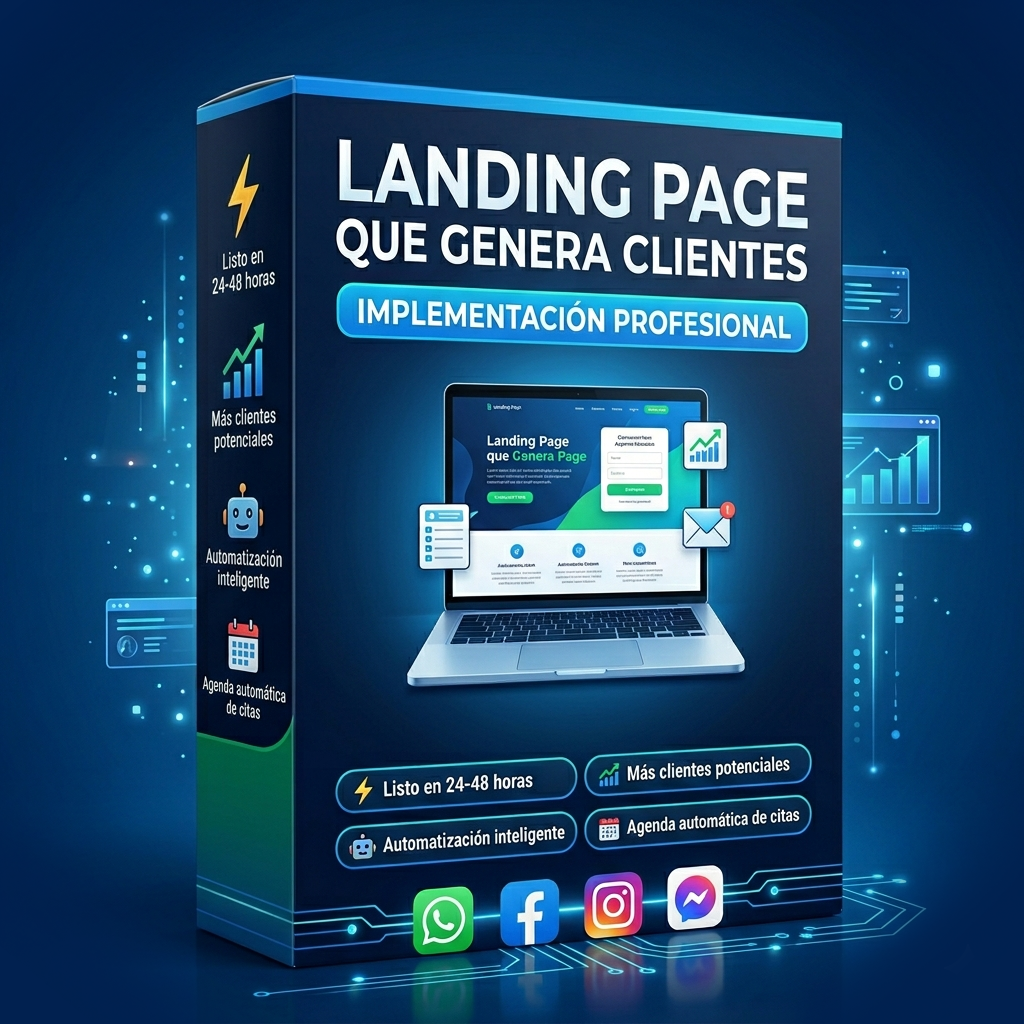 16. Landing Page Inicial ( Implementación )