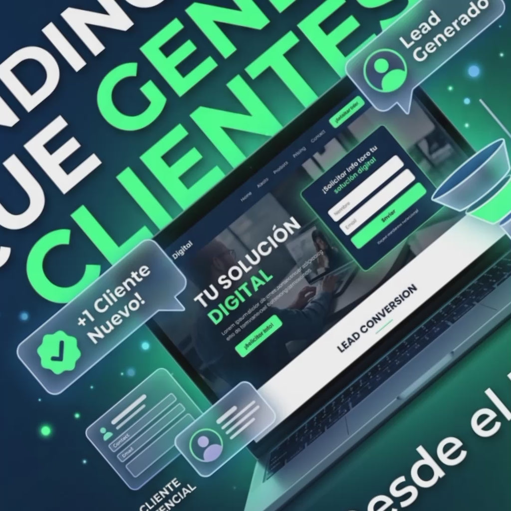 16. Landing Page Inicial ( Implementación )